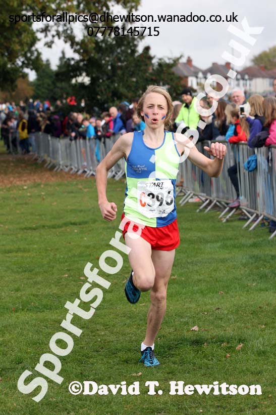 Boys under-15s Northern Cross Country Relays, Graves Park, Sheffield. Photo: David T. Hewitson/Sports for All Pics